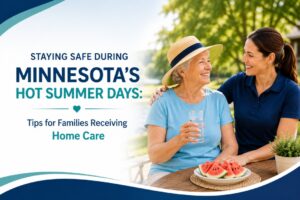 Staying Safe During Minnesota’s Hot Summer Days: Tips for Families Receiving Home Care